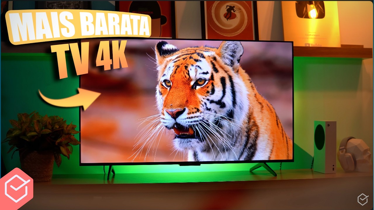 NOVA TCL P7K // a TV 4K QLED mais BARATA do MERCADO foi ATUALIZADA!!