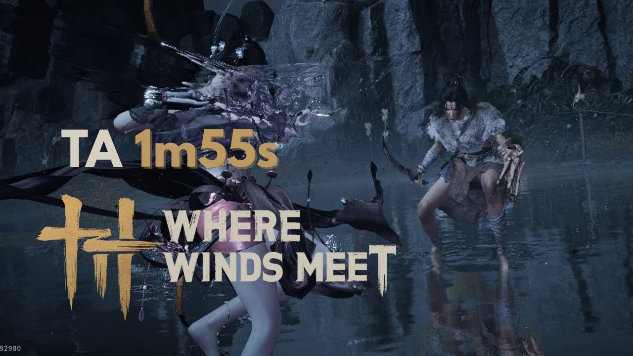 Where Winds Meet | Wolf Maiden Abyss 1min55s Speedkill