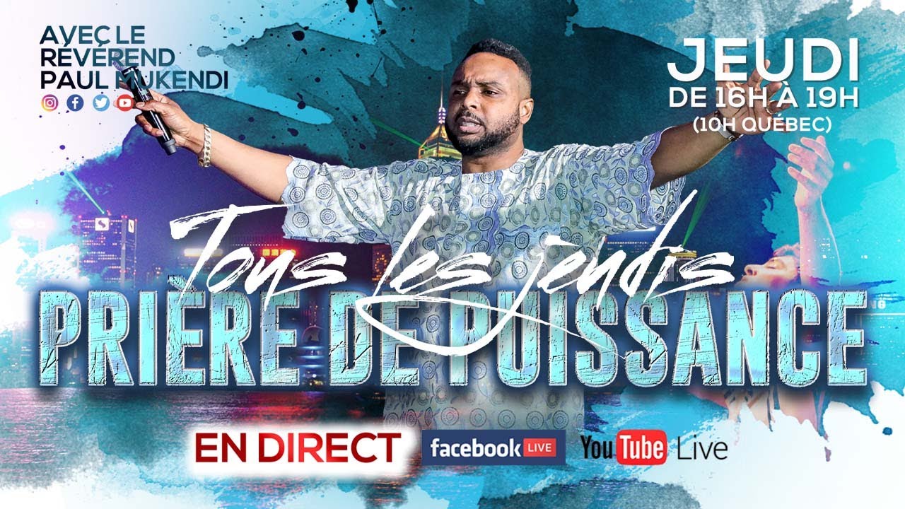 Jeudi miracles | Rév Paul Mukendi