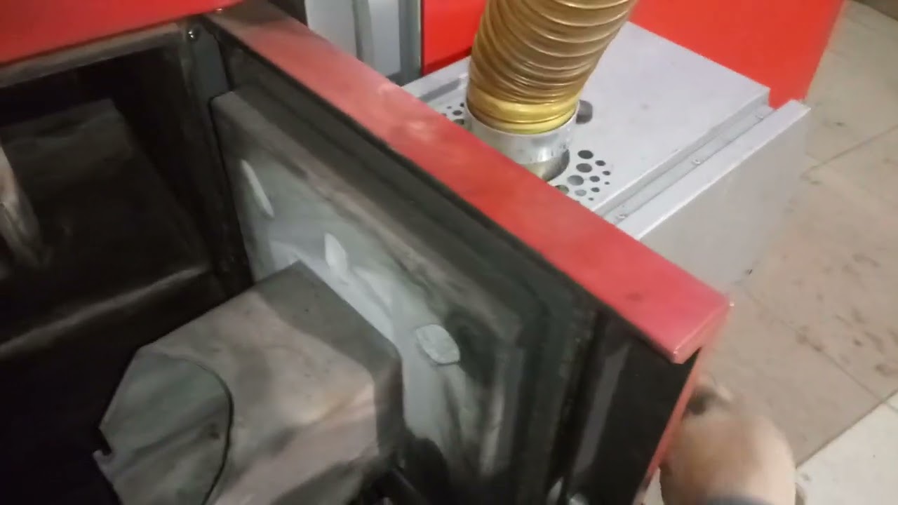 WYSOKA TEMPERATURA PALNIKA PELLETOWEGO