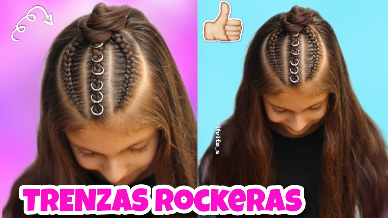 🚨 Trenzas pegadas 👧 Peinados FÁCILES y rápidos 🦄 WILVITA