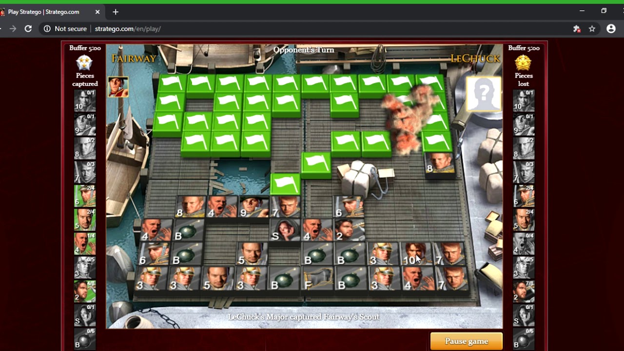 Stratego - Champions League - Fairway v. LeChuck