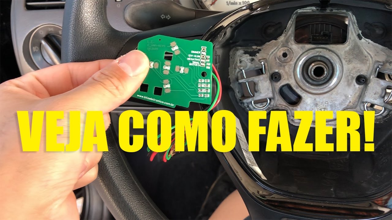 ADAPTEI OS COMANDOS DO VOLANTE EM CASA *parte 1*