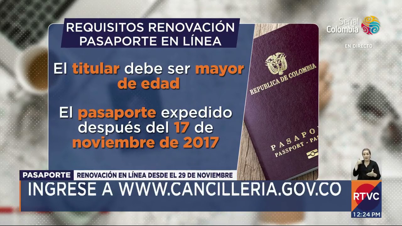 Así puedes tramitar o renovar el pasaporte en línea | RTVC Noticias