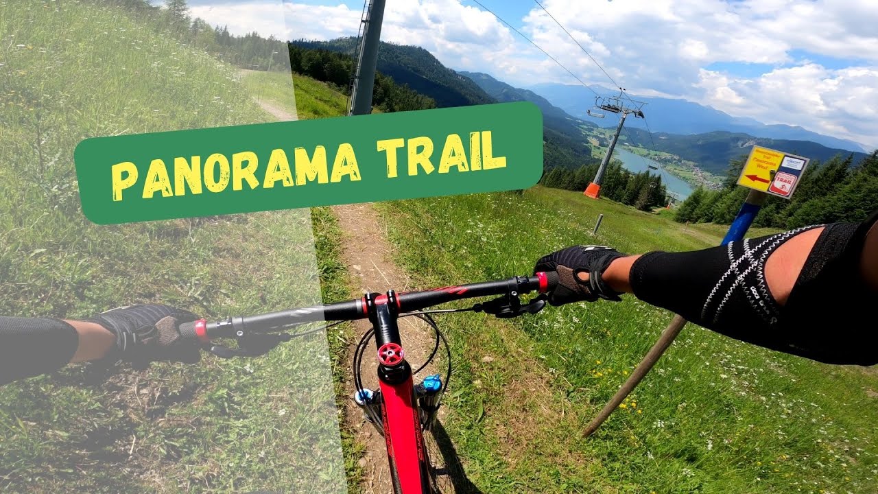 Panorama West Trail - Austria / Österreich in Kärnten Single Trail