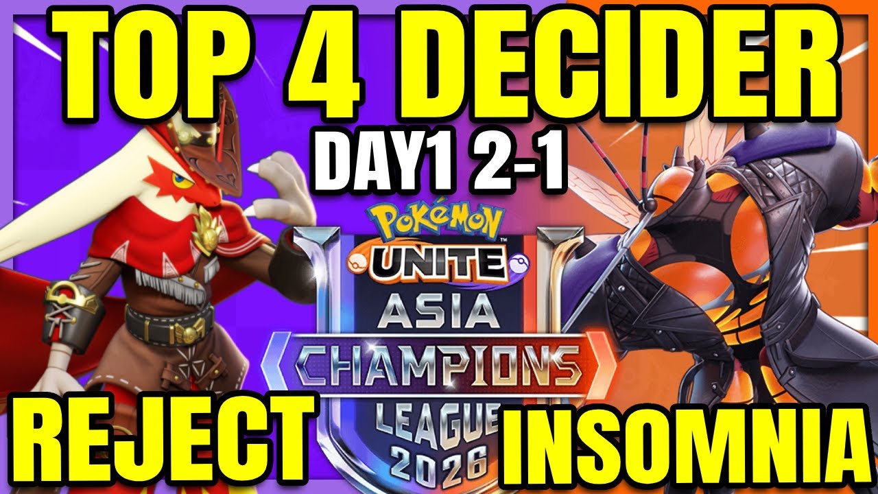 OVERLORD against the ACL CHAMPIONS Reject vs Insomnia - ACL Japan | Pokemon Unite