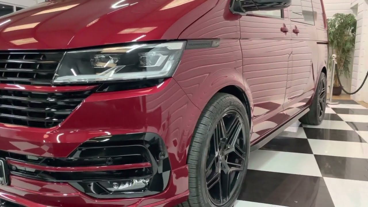 2022 (71) Volkswagen Transporter Kombi BiTDi 204ps SWB DSG in Fortana Red