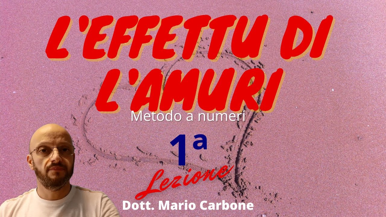 1a Lezione  - L'EFFETTO DI L' AMURI -  Giuseppe Lucà - ORGANETTO SUPERFACILE - L' effettu