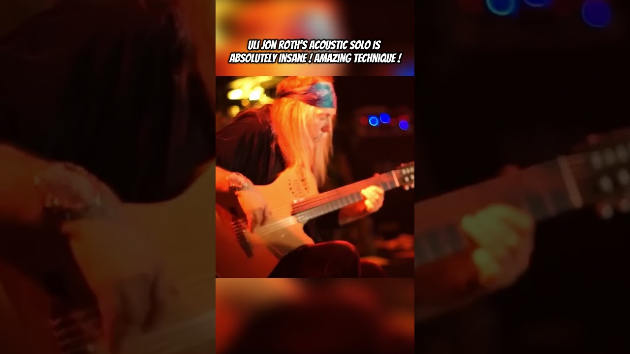 Mind-Blowing Acoustic Solo by Uli Jon Roth