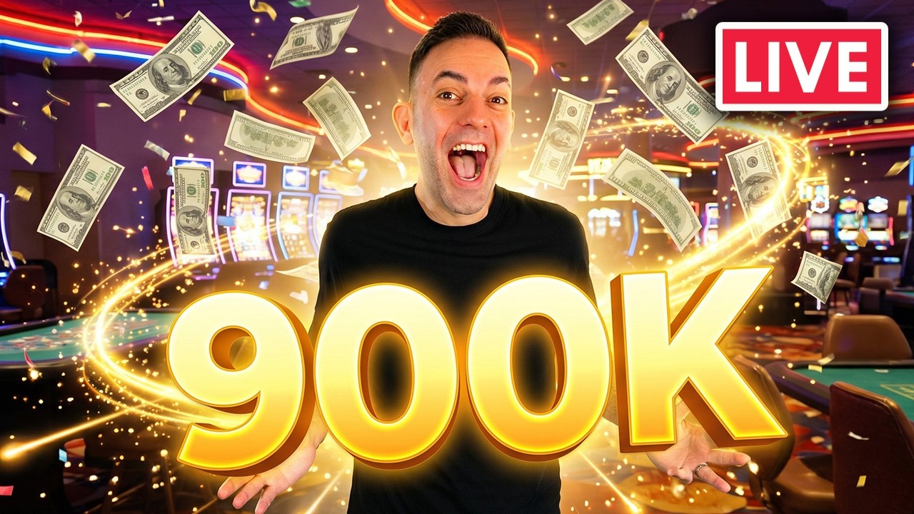 🔴 🎉 LIVE $90,000 Celebration for 900,000 YouTube Subscribers!