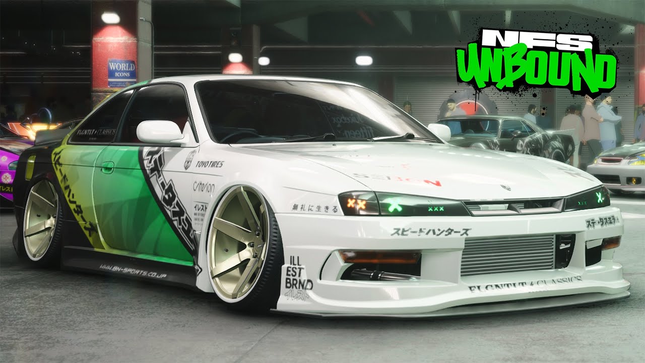 Need for Speed Unbound - 1998 Nissan Silvia S14 K's Aero Customization | Max Build