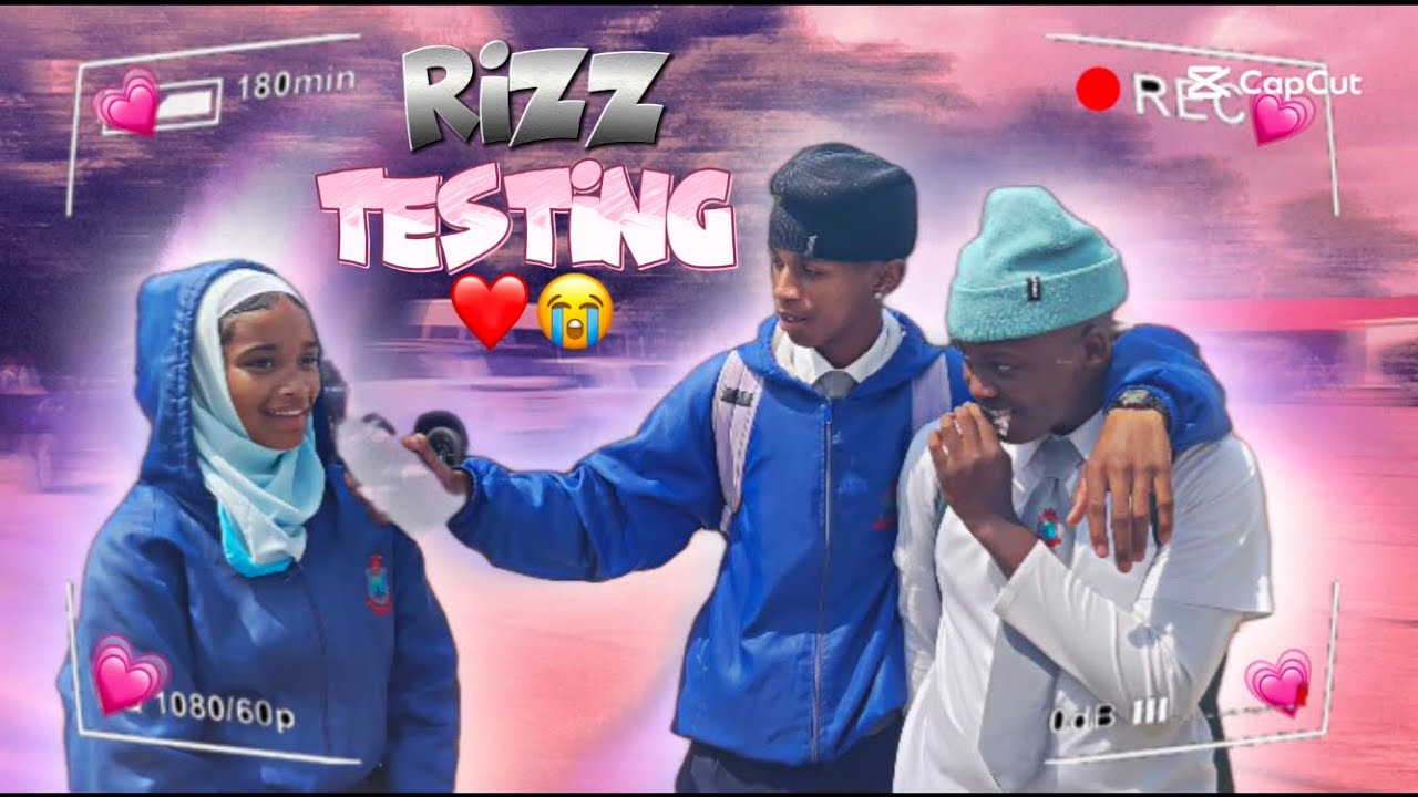 TESTING PEOPLE'S RIZZ IN PUBLIC S1 EP5 (SCHOOL EDITION😭💗) #southafrica #rizz #foryoupage #papithekid