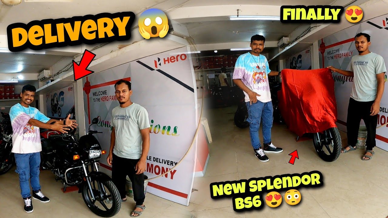 Finally New Ki Delivery Ho Gyi 😍 || Hero Splendor Bike 😳😱 || Moto 85 Rider