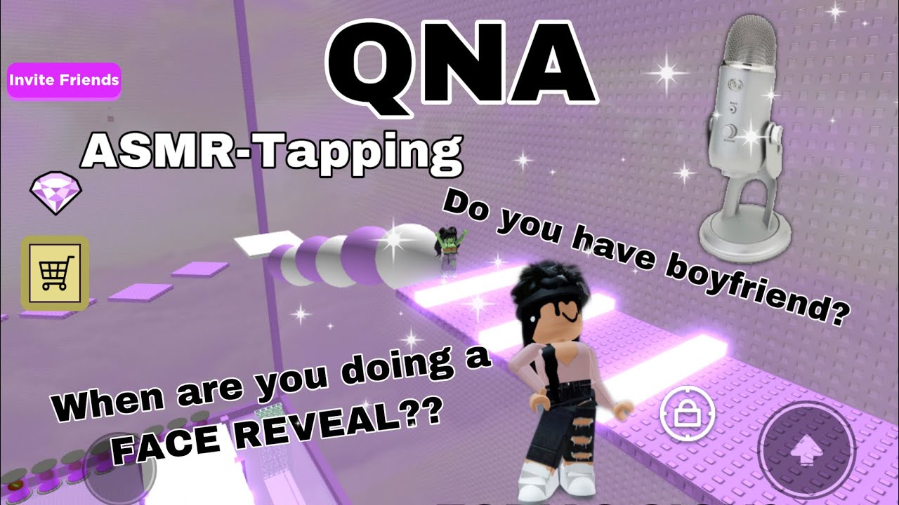 ASMR-Q&A Tapping,rambling ( playing tower games )