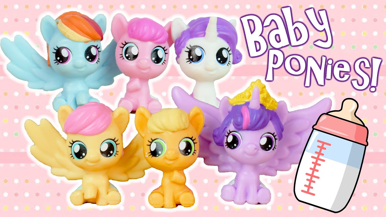 THE MANE 6 AS BABIES! Crazy My Little Pony! | MLP Fever
