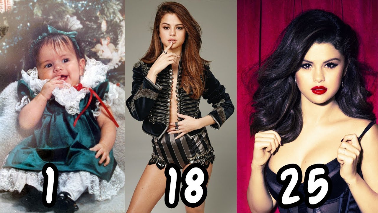Selena Gomez Transformation From 1-25 Years Old ★ From Baby To Teenager
