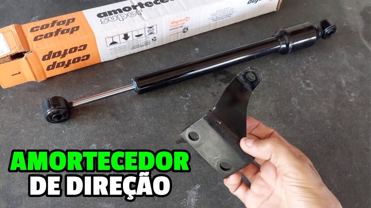 INSTALAÇÃO DO AMORTECEDOR DE DIREÇÃO NO GOL QUADRADO TURBO