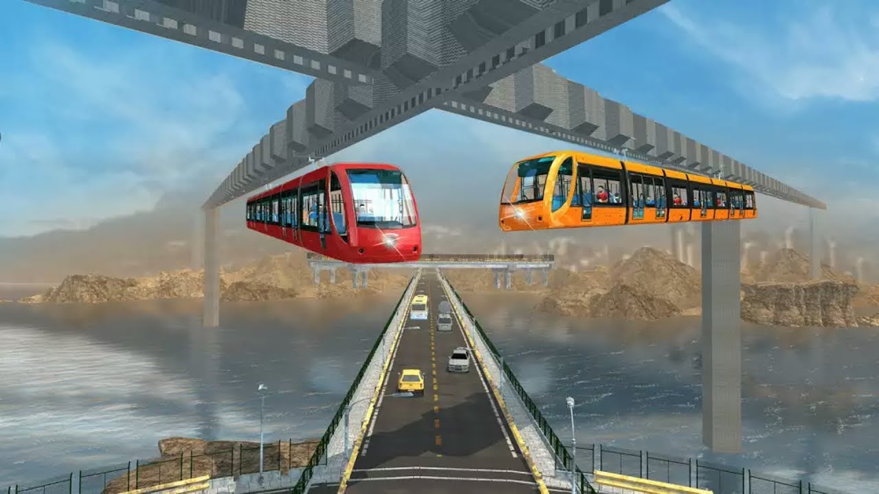 Sky Train Simulator 2017 : Sky Train Driving - by Zappy Studios | Android Gameplay |