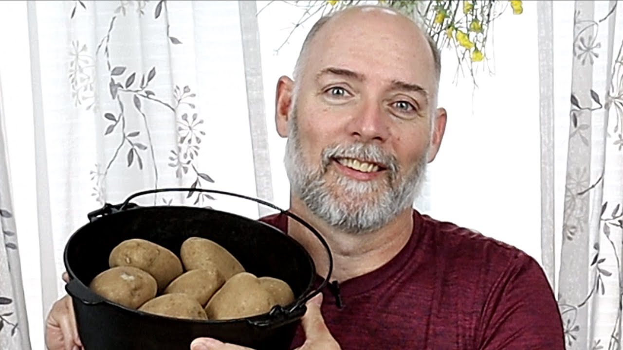 Cast Iron Baked Potato