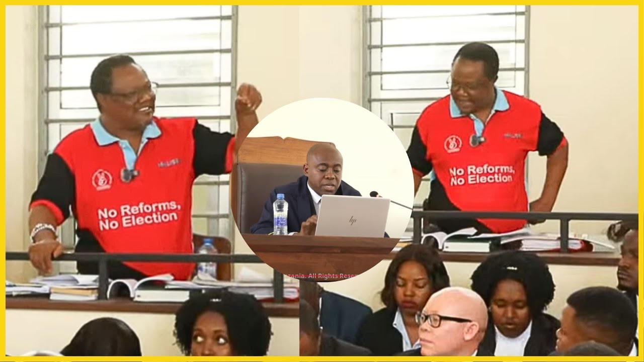 LISSU ACHARUKA VIBAYA "SIOMBI HURUMA YA MAHAKAMA, NATAKA ISICHEZEWE"