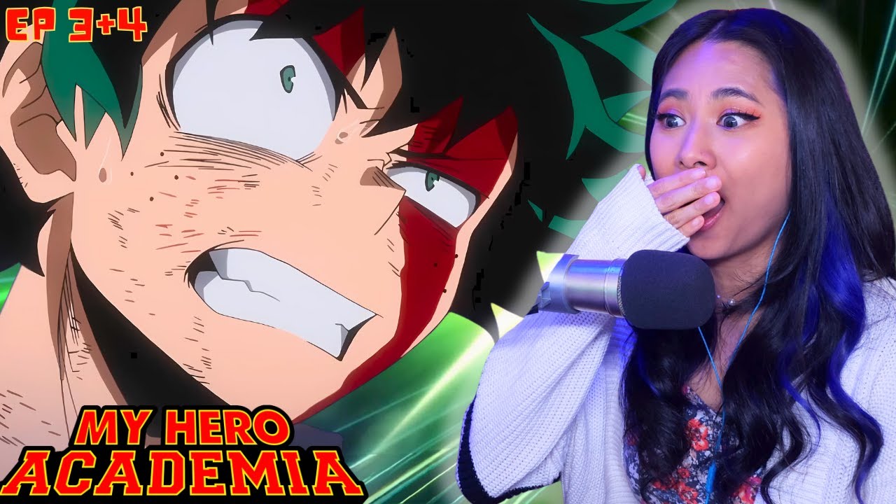 1,000,000 PERCENT!! | My Hero Academia Season 3 Episode 3+4 REACTION VIDEO!!!
