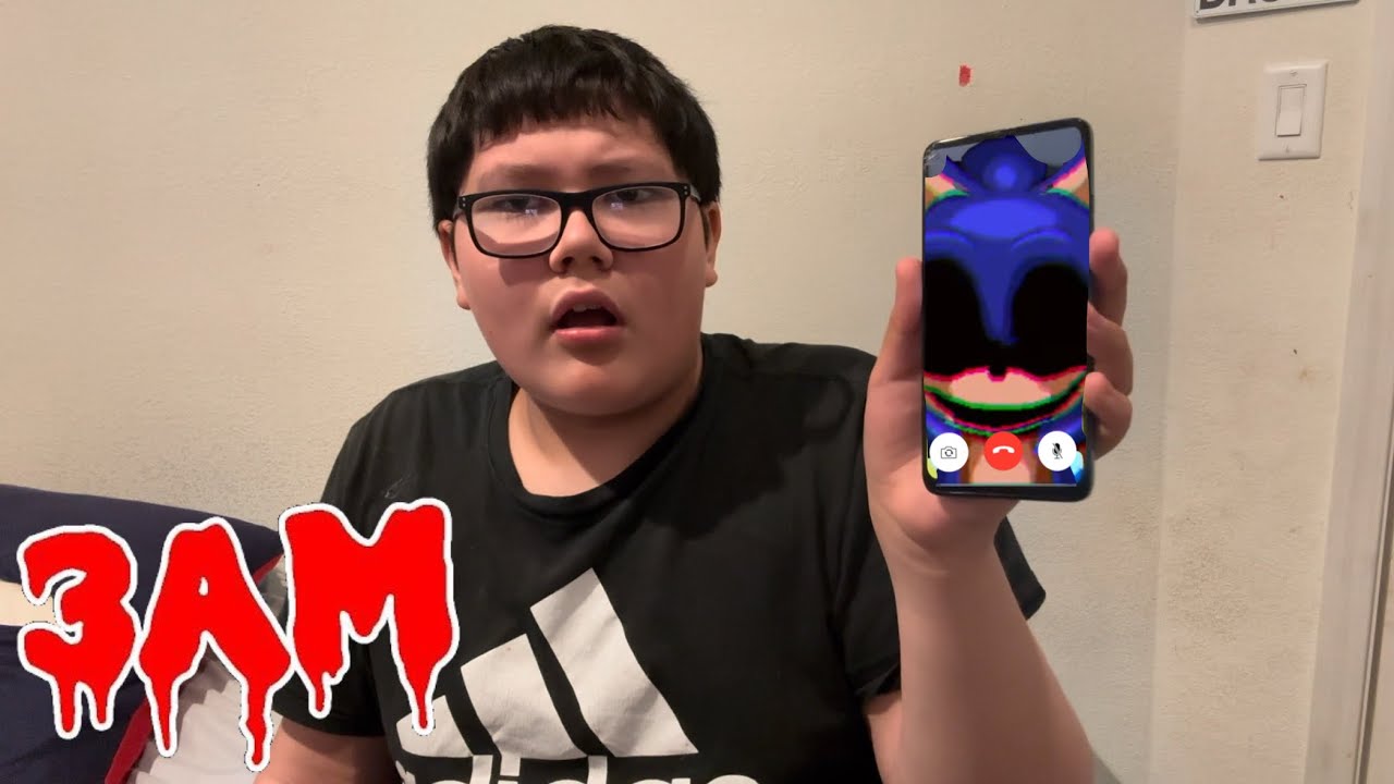 ЗВОНЮ СОНИКУ-ЁЖУ ПО FACETIME В 3 ЧАСА НОЧИ! (ОН ПРИШЁЛ КО МНЕ ДОМОЙ)