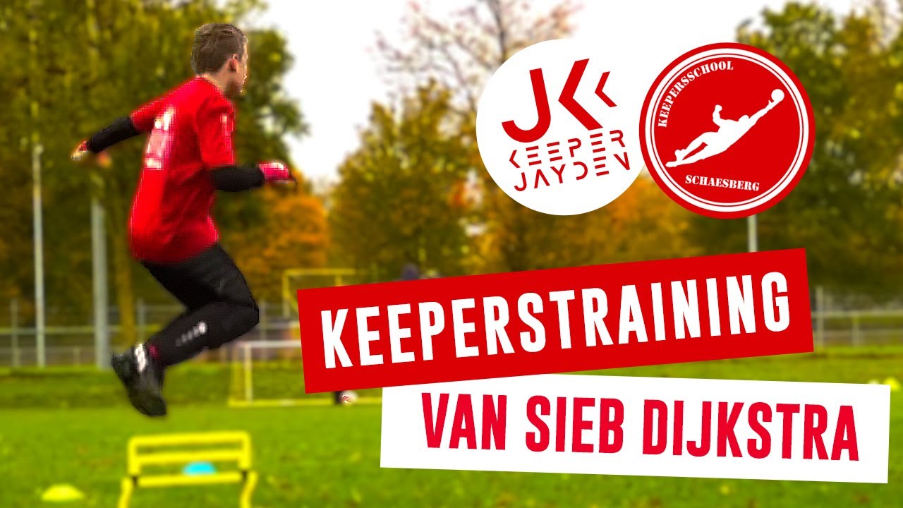 Keeper training van Sieb Dijkstra