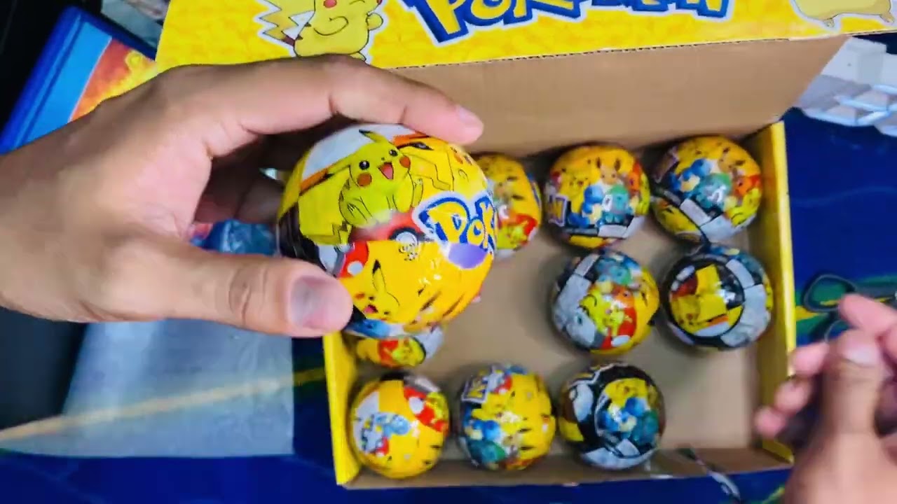 Pokemon surprise ball for ,Buying before watching the video @PokemonAsiaHindiOfficial
