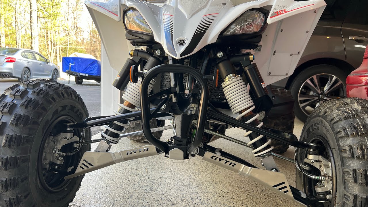GYTR AND RICOCHET SKID PLATE INSTALL ON MY 2022 YAMAHA YFZ450R