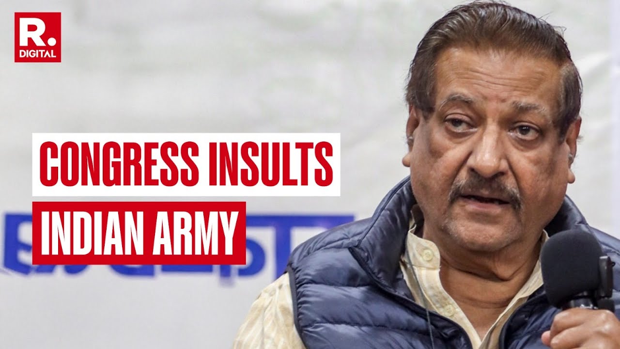 BREAKING: Cong Leader Prithviraj Chavan Asked 'Why India Needed A Large Army', Refuses To Apologise