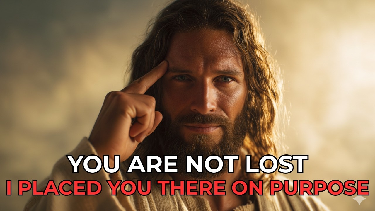 God Says: You Are Not Lost, You Are Being Positioned - God's Message To You