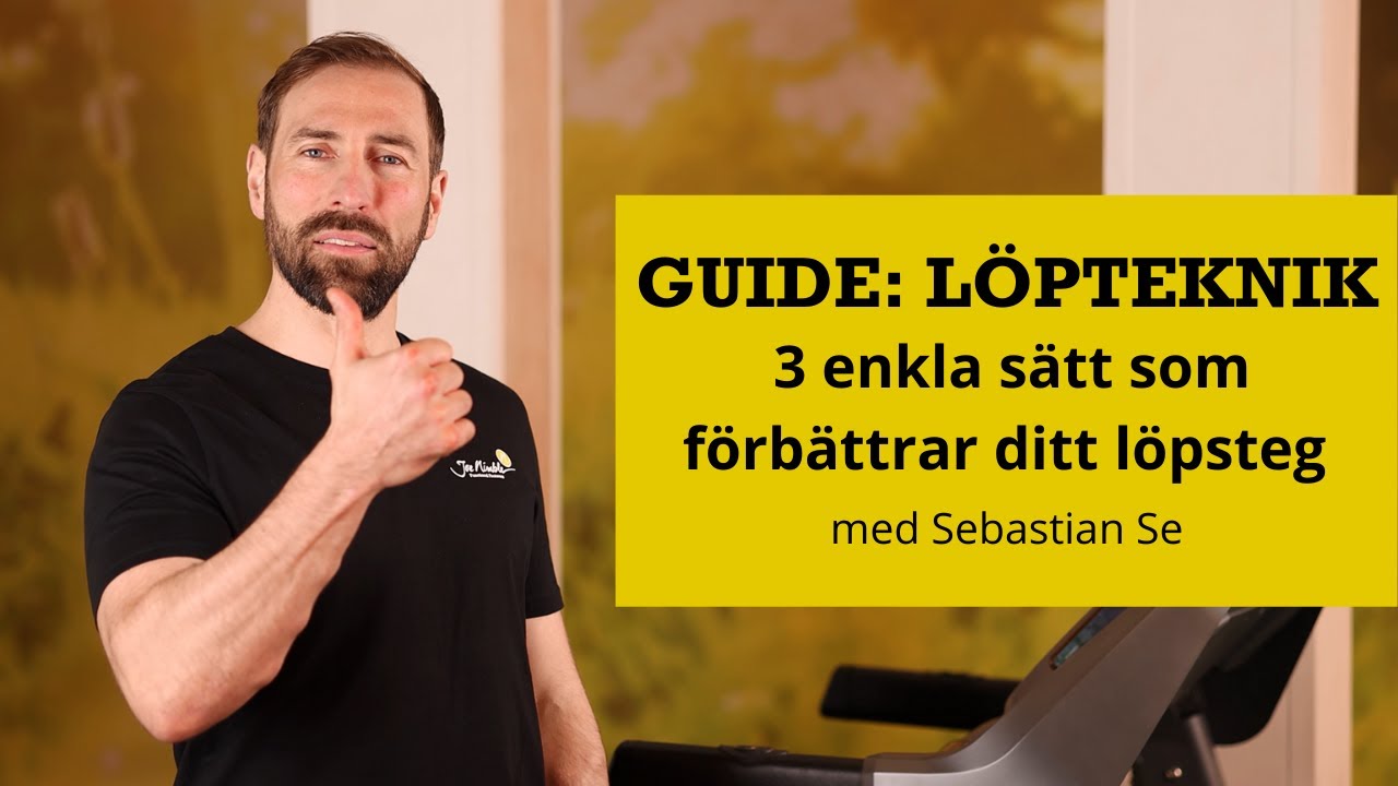 3 steg till att bli en snabbare, skonsammare och starkare löpare!