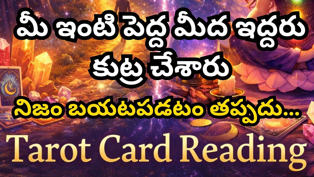 మీ ఇంటి పెద్ద ఇద్దరు కుట్ర చేశారు