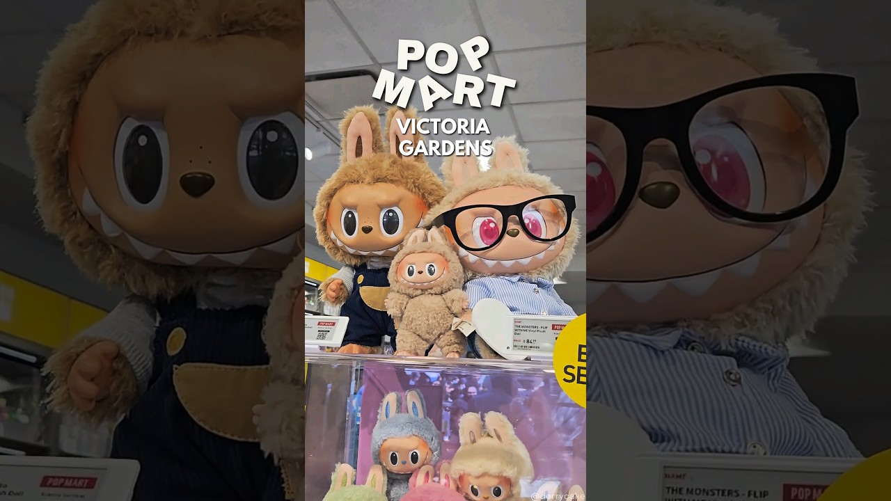 NEW POP MART IN VICTORIA GARDENS! 💖🍂 STORE TOUR & GRAND OPENING! #popmart #victoriagardens