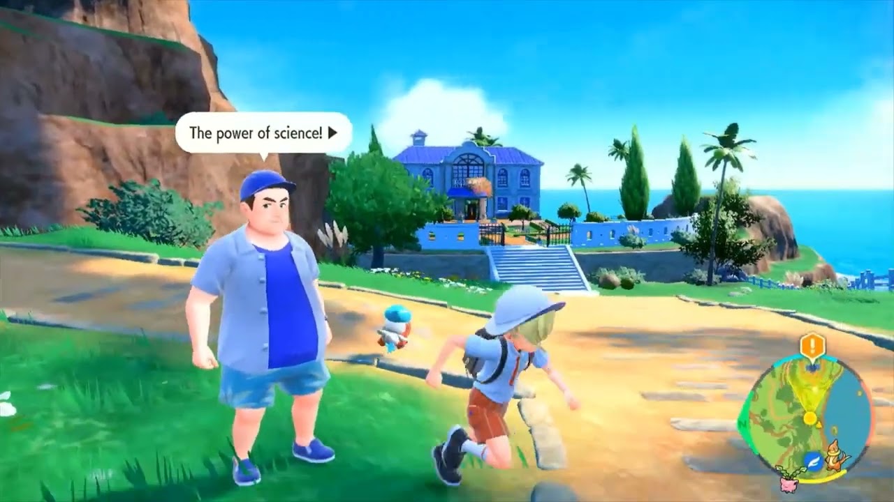 'The Power Of Science Is Amazing' Guy In Pokémon Scarlet And Violet!!!