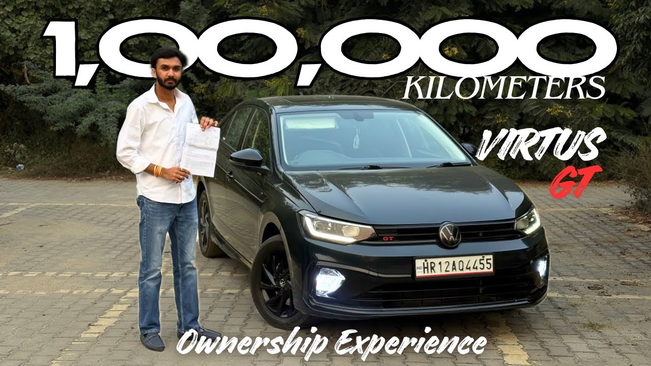लाख Kilometers, लाखों का खर्चा☠️- VIRTUS GT 1,00,000 KMS OWNERSHIP MOVIE😂 🔥