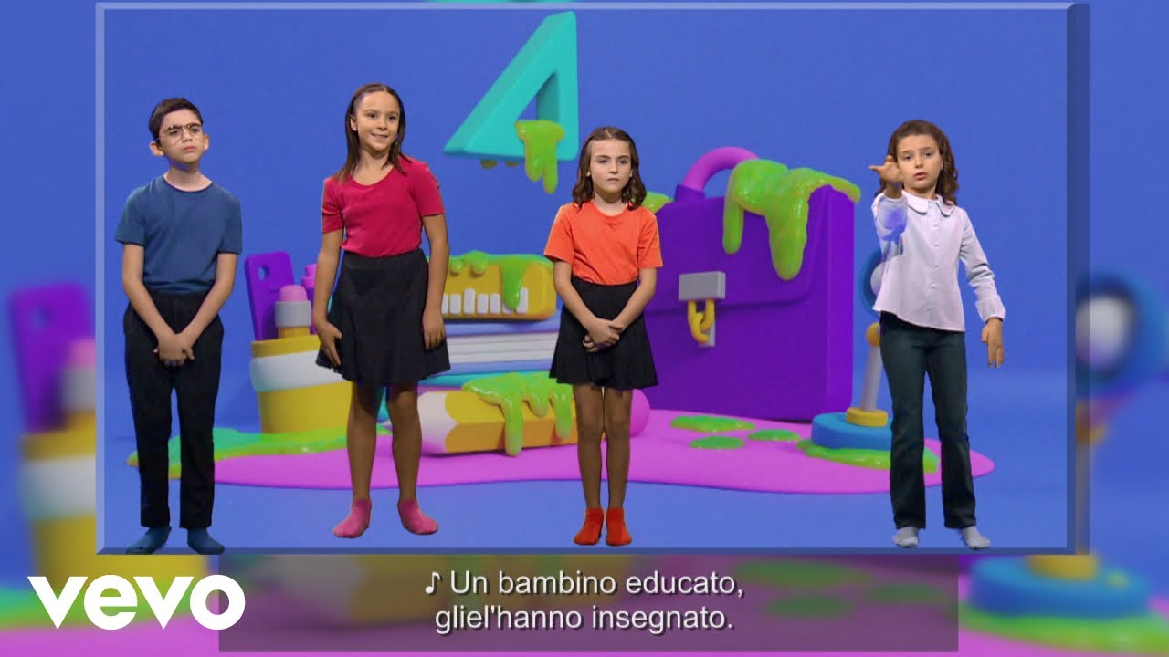 Dita nel naso (Video LIS) - 66° Zecchino d'Oro
