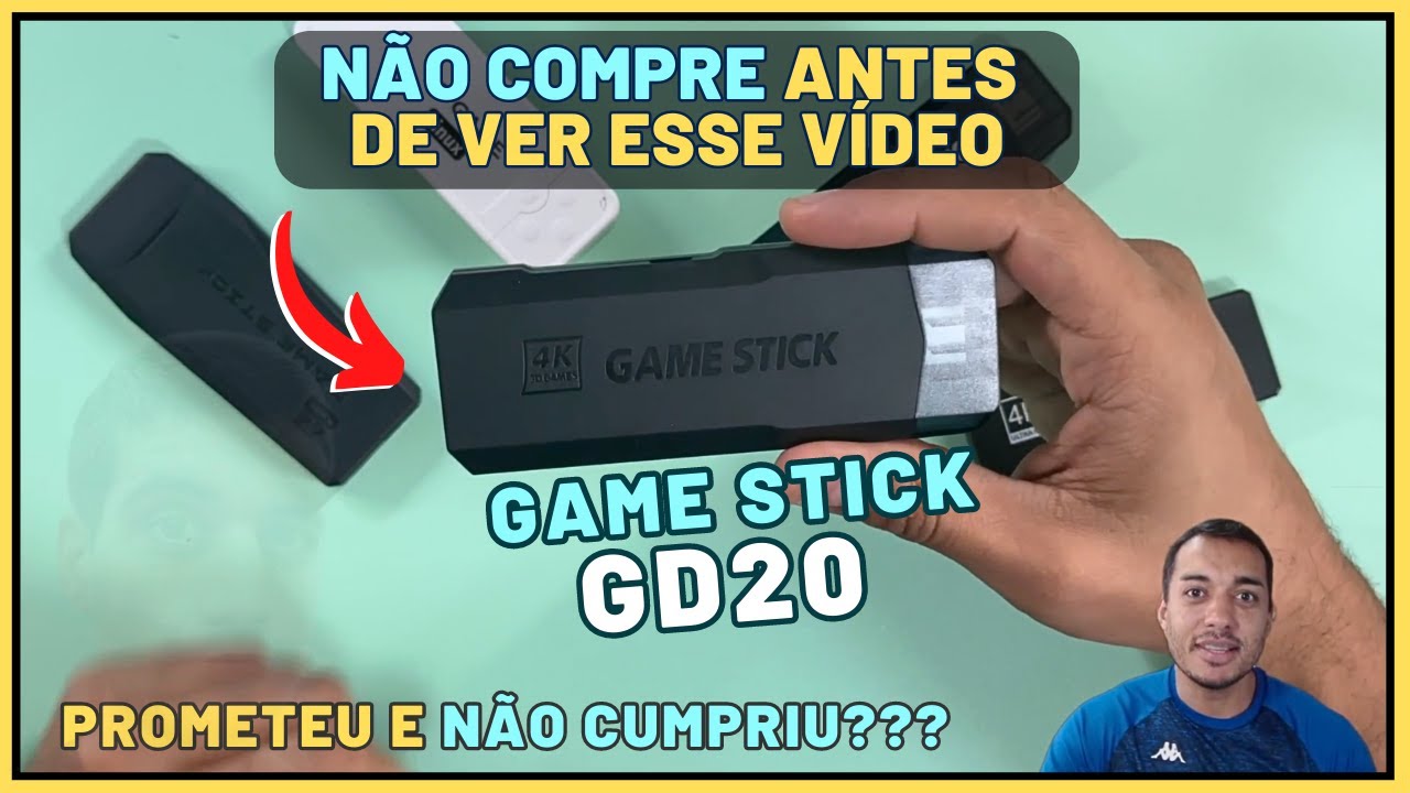 GD20 vs Y6: O Novo GAME STICK Realmente é Melhor?