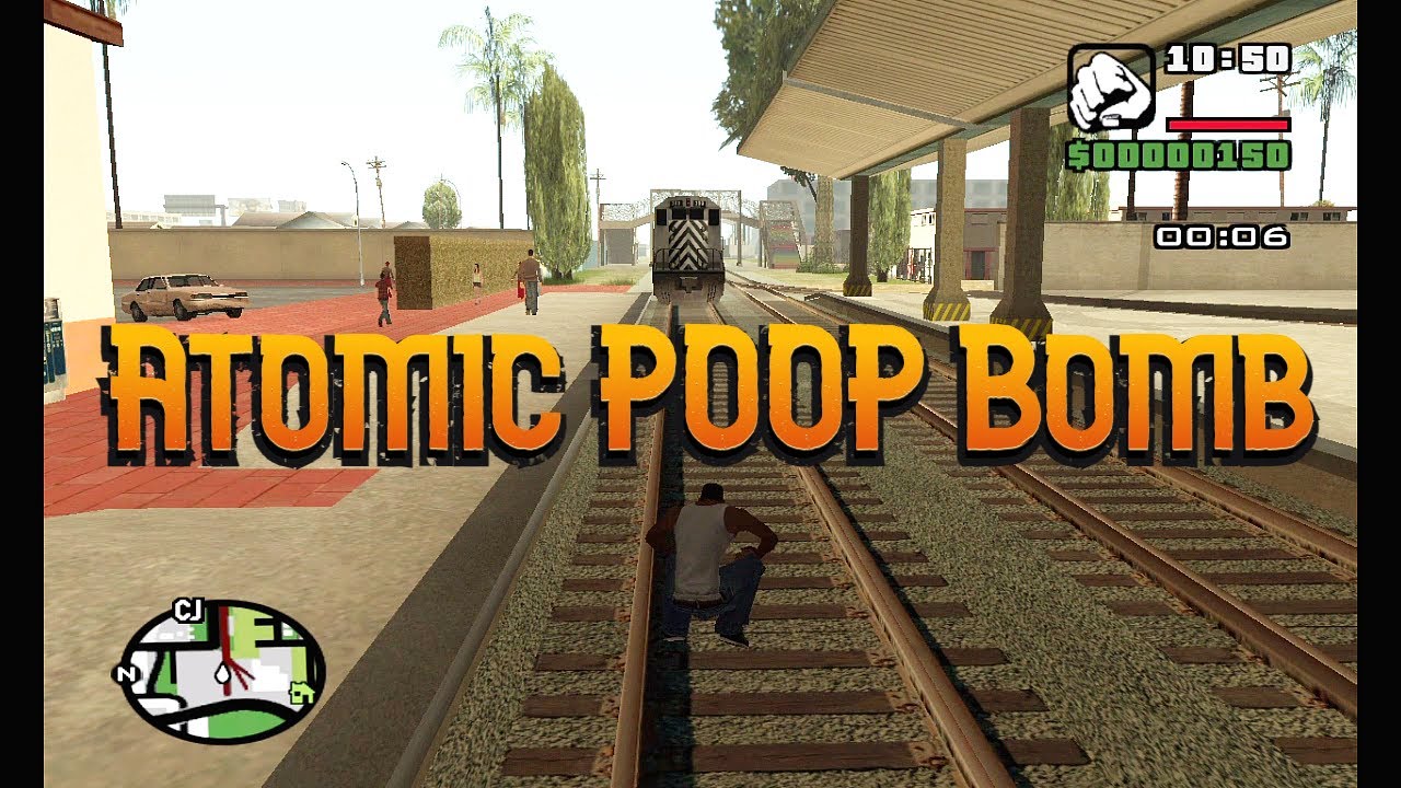 Atomic Poop BOMB Compilation in GTA San Andreas | @AbsoluteGaming. #funny #gta #gaming #gtarp