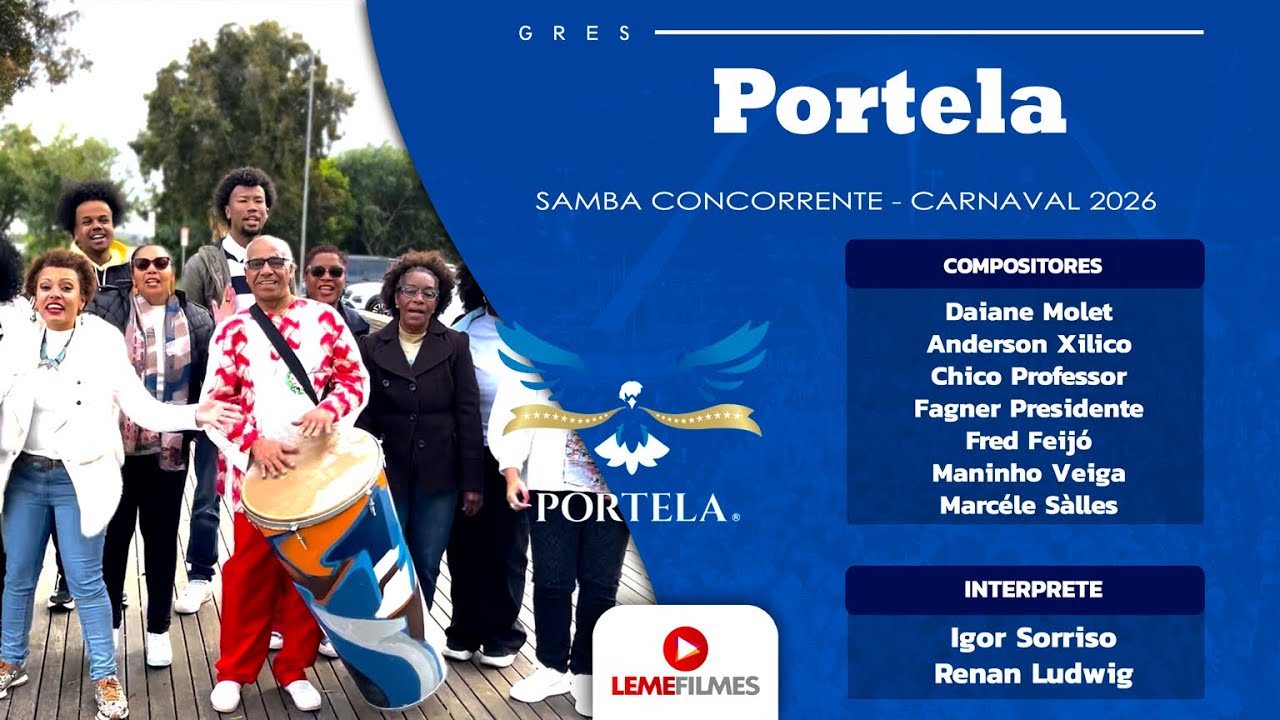Portela 2026 - Samba Concorrente do Sul - Lanceiros 