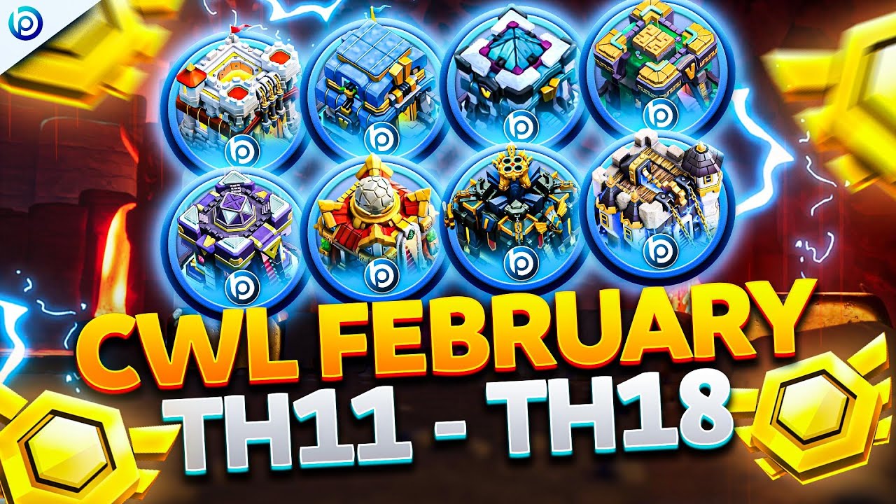 The NEW BEST CWL and WAR BASE LINKS For Every Town Hall in CoC 2026 | Clash of Clans Base Layouts