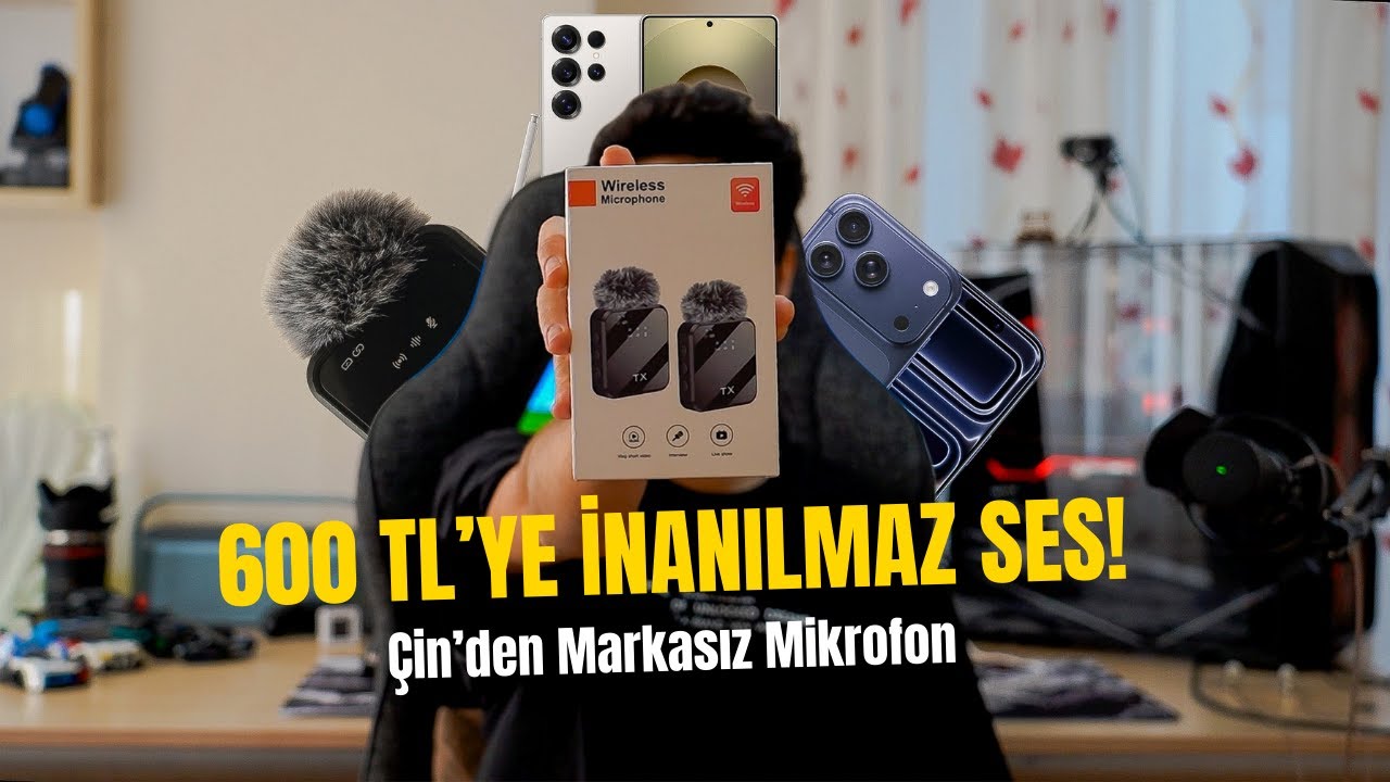 Çin'den Son Anda F/P Mikrofon Satın Aldım, Kutu Açılışı/İnceleme