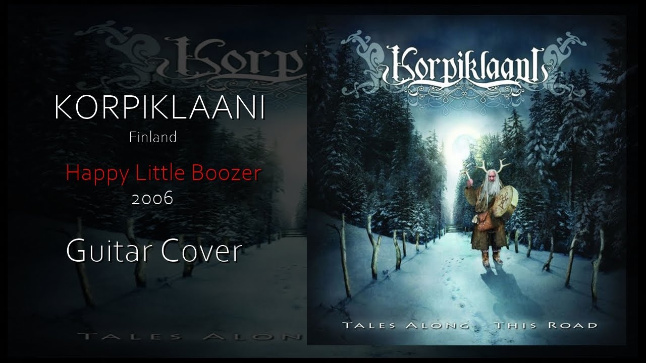 Korpiklaani - Happy Little Boozer (Guitar Cover)