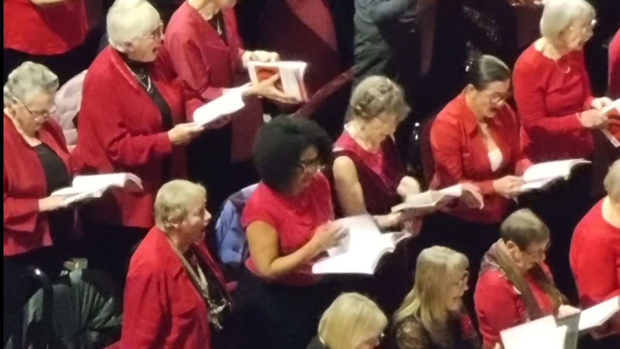 Donna - selected bits of Messiah at Albert Hall