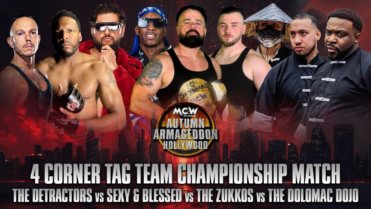 Zukkos Vs Dolomac Dojo Vs Detractors Vs Sexy N Blessed: MCW Autumn Armageddon Tour Hollywood (11/01)