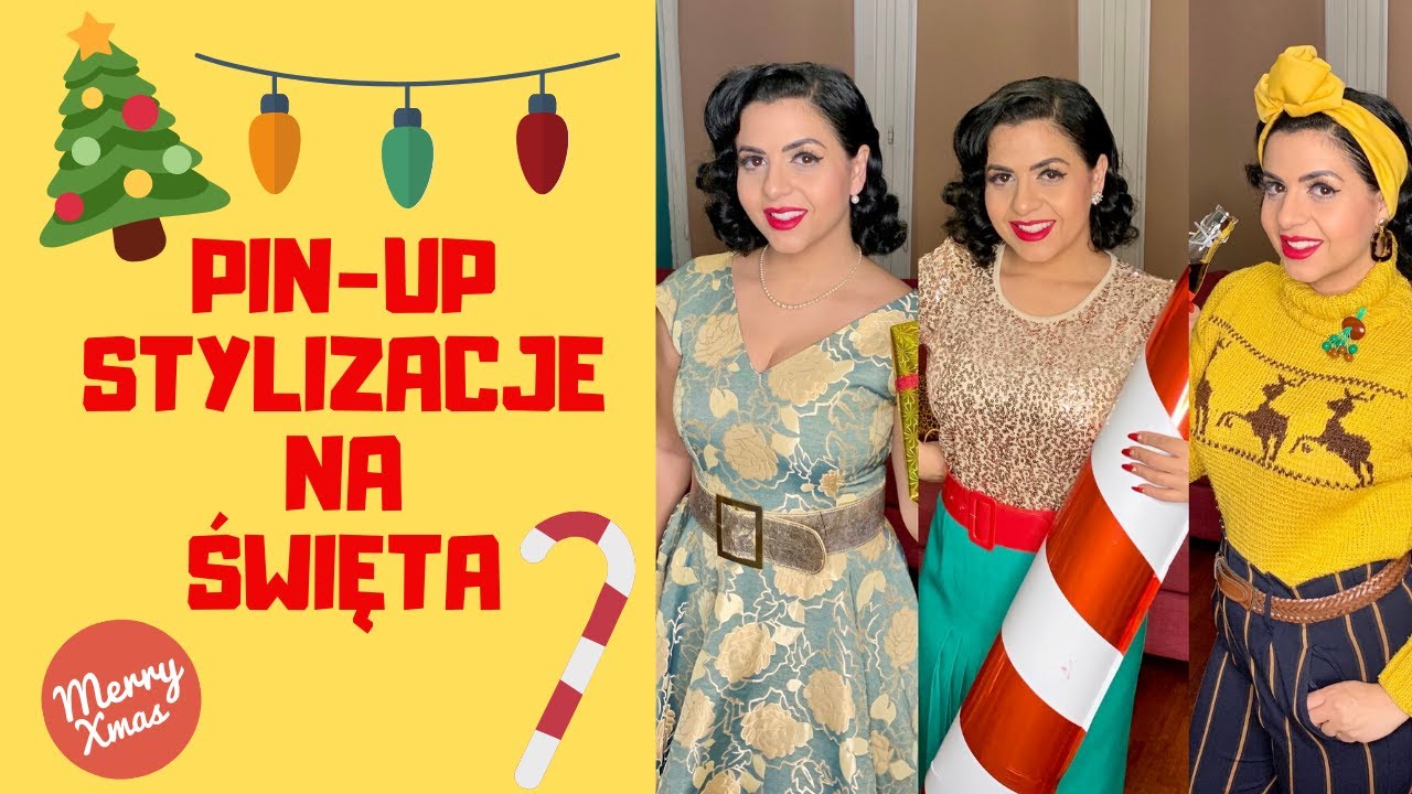 Pin-Up Stylizacje na Święta | Pin Up Candy