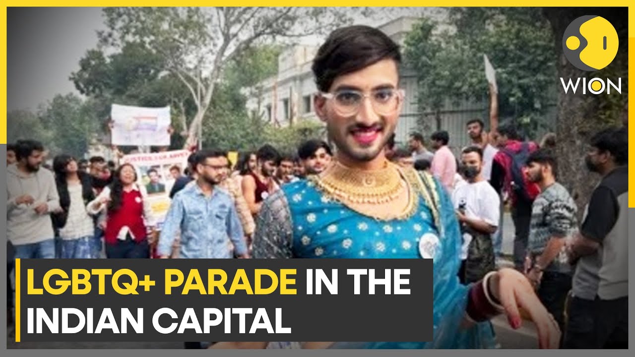 New Delhi: LGBTQIA+ community takes out 14th Delhi Queer Pride parade | Latest News | WION
