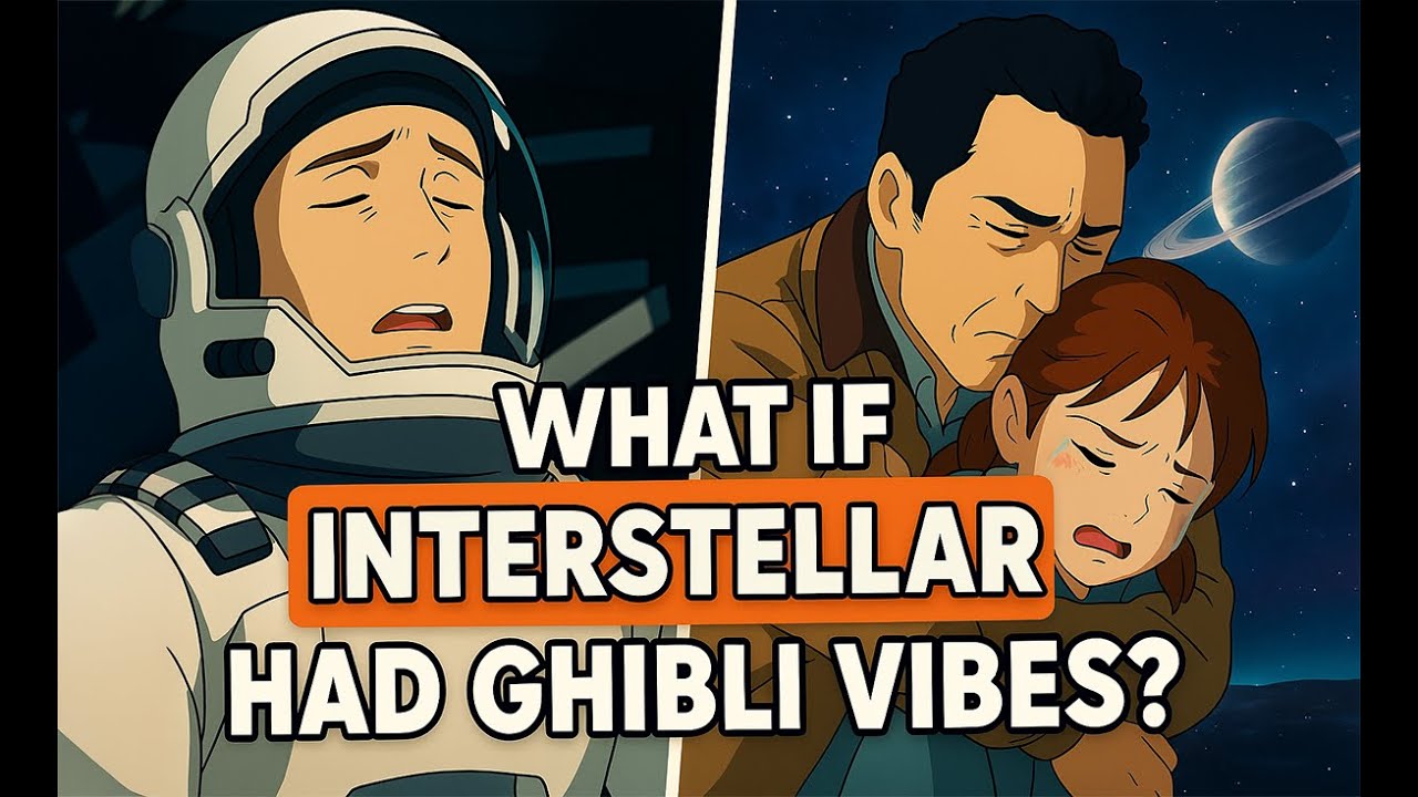 What If Interstellar Had Ghibli Vibes ?