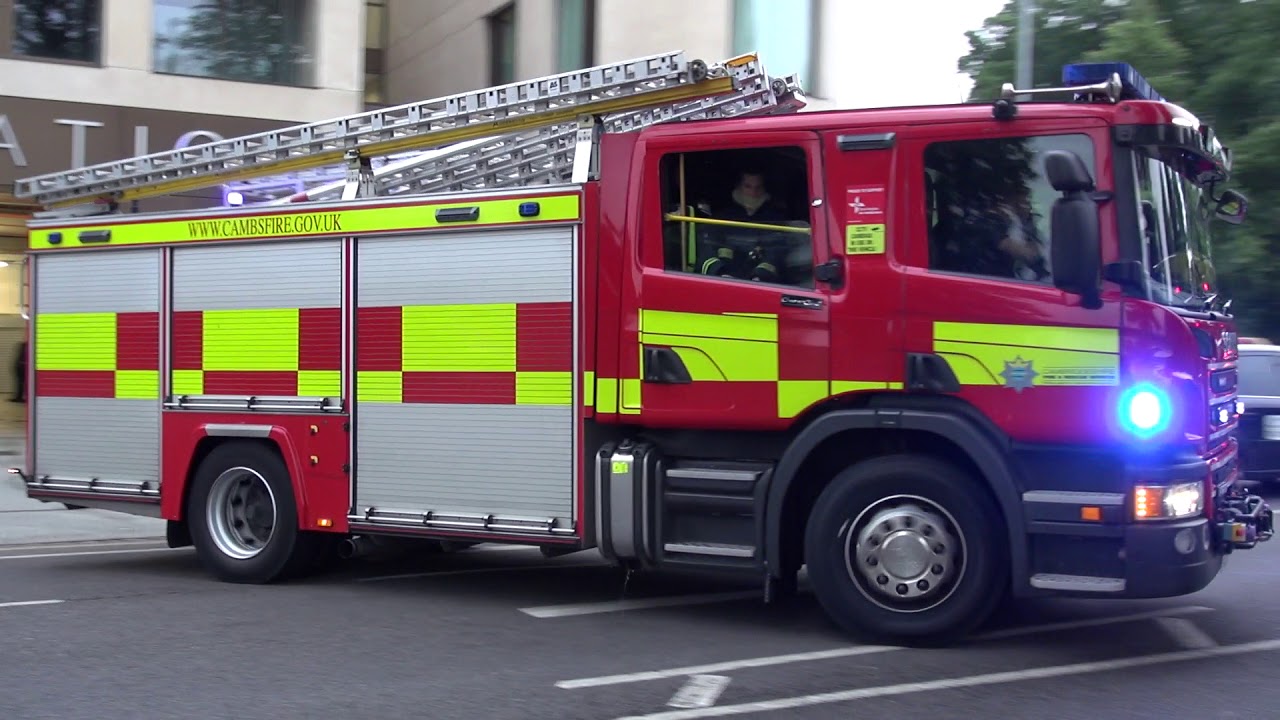 Cambridgeshire Fire & Rescue Service- Cambridge 13reg ERP and Multistar Turnout