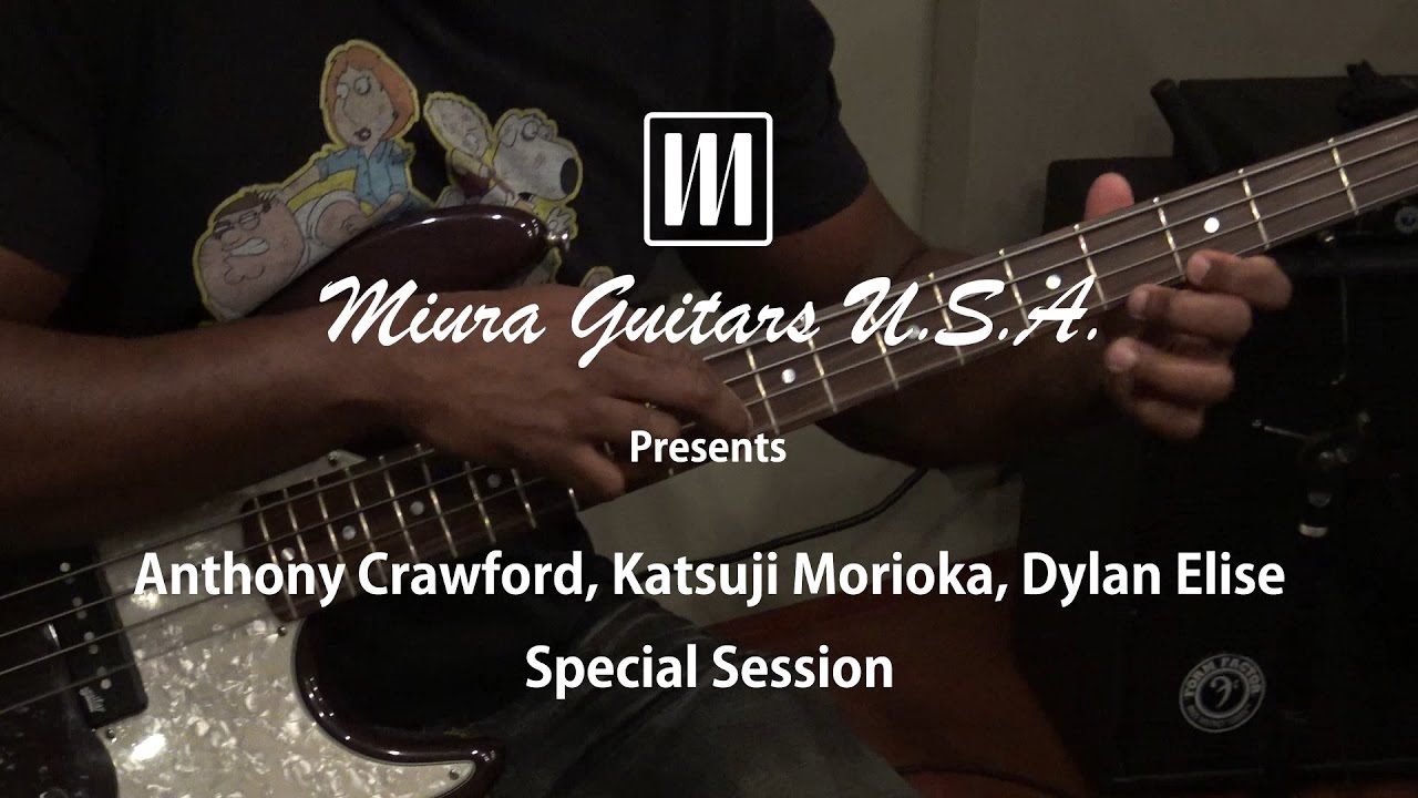 Anthony Crawford, Katsuji Morioka, Dylan Elise Special Session
